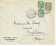 Tarifs Postaux France Du 09-08-1926 (129) Pasteur N° 174 30 C.  + 5 C. Blanc X 2  Factures 40 C. 20-01-1930 - 1922-26 Pasteur