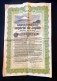 ACTION EMPRUNT GOUVERNEMENT IMPÉRIAL DU JAPON 500 FRANCS 1910 - Andere & Zonder Classificatie