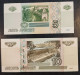 Russia Russland - 1997 - 5 + 10 Rubles - P267 (2) +  P268 UNC - Rusia