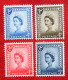 WILDING NO Watermark ISLE Of MAN (Mi 4-7) 1968 1969 POSTFRIS MNH ** ENGLAND GRANDE-BRETAGNE GB GREAT BRITAIN - Isle Of Man