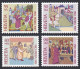 ** PRO/P. 1989. DE COLLECTION SERIE TIMBRES NEUFS C/S.B.K. Nr:B223/26. Y&TELLIER Nr:1319/22. MICHEL Nr:1393/96.** - Unused Stamps