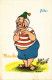 PC DISNEY, TOBLER, MAUCHE, SMEE, PETER PAN, Vintage Postcard (b52863) - Disneyworld