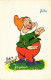 PC DISNEY, TOBLER, JOYEUX, HAPPY, Vintage Postcard (b52847) - Disneyworld