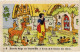 PC DISNEY, SNOW WHITE, BLANCHE NEIGE EST ÉMERVEILLÉE, Vintage Postcard (b52831) - Disneyworld