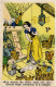 PC DISNEY, SNOW WHITE, LA MAISON DES NAINS, Vintage Postcard (b52819) - Disneyworld