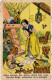 PC DISNEY, SNOW WHITE, LA MAISON DES NAINS, Vintage Postcard (b52816) - Disneyworld