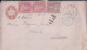 Suisse, Lettre Entier Postal 5 Ct Brun Clair, PD Noir + 3 Timbres, Lutry - Pontarlier - Paris, 30 Xll 1871 - Ganzsachen