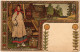 PC RUSSIAN ART IVAN BILIBIN RURAL SCENE ARTIST SIGNED (a56556) - Russland