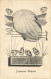 PC CPA ZEPPELIN FANTASY AVIATION SURREALISM CHICKS EASTER VINTAGE PC (b53301) - Dirigeables