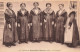 FOLKLORE - Costumes - Bourg Saint Maurice - Coiffe La Frontière - Carte Postale Ancienne - Costumes