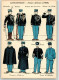 39497904 - Gendarmerie Uniformen Um 1900 - Sonstige & Ohne Zuordnung