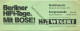 Deutschland - Berlin - Berliner HiFi-Tage - Mit Bose! - Eintrittskarte Kongresshalle 1974 - Tickets D'entrée