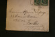 Delcampe - Entier Enveloppe 2 X 5 Centimes  Pellens Obl. Sc BIEVRE Vers IXELLES 1914 COB 110 - 1912 Pellens