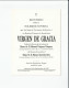 España Spain Solemne Novena Virgen De Gracia Carmona 1997 - Religion & Esotericism