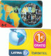 Spain, World Globe - Happy - Orbitel Latina - Sonstige & Ohne Zuordnung