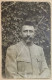 WW1 Portrait De Charles Godissart De VIESVILLES Soldat En 1915 Photo Format CP Adresse Et Patronyme Hovens Au Verso - Guerra, Militares