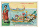 CH 17 - 4622 Boat And Chinese Admiral, China - Old Small Card - Unused - China