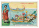 CH 17 - 4622 Boat And Chinese Admiral, China - Old Small Card - Unused - Chine