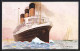 Künstler-AK Passagierschiff R.M.S. Majestic In Voller Fahrt  - Steamers