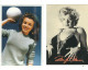 2  POSTCARDS  MARILYN MONROE - Actors