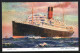 AK Cunard Line The New Oil-Burning Liner Scythia  - Paquebote