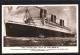AK Queen Mary Fährt Unter Dampf Neben Schiffen, Cunard White Star Line, Passagierschiff  - Piroscafi