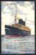 Künstler-AK Passagierschiff Viceroy Of India In Voller Fahrt  - Steamers