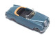 Auto Automobile Voiture Miniature WIKING 1:87 - Mercedes 220 Cabrio Cabriolet - Mattgraublau Bleu - CS 376/1B - Jugetes Antiguos