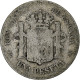 Espagne, Alfonso XIII, Peseta, 1891, Madrid, Argent, B+, KM:691 - Erstausgaben