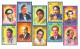 INDIA 2016 LEGENDARY SINGERS OF INDIA COMPLETE SET OF 10V STAMP MNH - Unused Stamps