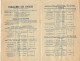 BARBEREY- 24 JUIN 1951- PROGRAMME DES GRANDES REGATES NATIONALES A L AVIRON- 12 PAGES- COMPLET- USAGEE - Programma's