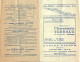 BARBEREY- 24 JUIN 1951- PROGRAMME DES GRANDES REGATES NATIONALES A L AVIRON- 12 PAGES- COMPLET- USAGEE - Programme