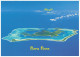 POLYNESIE FRANCAISE - Bora Bora - Vue Aérienne De Bora Bora - Aerial View Of Bora Bora - Carte Postale - French Polynesia
