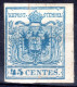 LOMBARDO VENETO 45 Cent - Lombardo-Vénétie