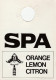 ROBA.BOULE & BILL  RARE COLLERETTE PUB Pour Bouteille SPA Orange, Citron  Etc Collection ! - Objetos Publicitarios