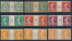 CA-96: FRANCE:  Lot De Millésimes** N°111-130c-134-137-138-139-158(3) - Millesimes