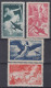 TIMBRE FRANCE POSTE AERIENNE MYTHOLOGIE N° 16/19 NEUFS ** GOMME SANS CHARNIERE - 1927-1959 Neufs