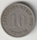 DEUTSCHES REICH 1912 G: 10 Pfennig, KM 12 - 10 Pfennig