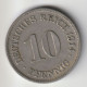 DEUTSCHES REICH 1914 E: 10 Pfennig, KM 12 - 10 Pfennig