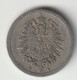 DEUTSCHES REICH 1875 C: 5 Pfennig, KM 3 - 5 Pfennig