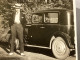 PHOTO SNAPSHOT 1920 Cannes Homme Bien Habillé, Chapeau Au Bord De La Route Voiture Renault Citroën, Citroën, Traction - Cars