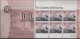 SCHWEIZ  1846-1850, 5 Kleinbogen, Postfrisch **, UNESCO-Welterbe, 2003 (27,00 SFr Nominale) - Blocks & Sheetlets & Panes