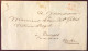 France, Griffe P.50.P BOURMONT (Haute Marne) Sur Lettre (LSC) + CàD 10.11.1826 - (W1401) - 1801-1848: Precursors XIX