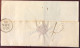 France, Griffe P.50.P BOURMONT (Haute Marne) Sur Lettre (LSC) + CàD 10.11.1826 - (W1401) - 1801-1848: Precursors XIX