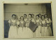 Girls And Women In The Same Suits, One Girl Playing The Hand Accordion - Old Photo Wolmirstedt, Germany - Personnes Anonymes
