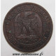 GADOURY 103 - 2 CENTIMES 1854 W - Lille - TYPE NAPOLEON III - KM 776 - TTB - 2 Centimes