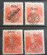 Magyar Kir Posta / Surcharge Regatul Romaniei (7 Timbres Neufs) - Unused Stamps