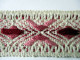 Galon Tapissier, Motifs Géométriques, Dégradé De Rose Sur Frond Beige - FRAIS DU SITE DEDUITS - Laces & Cloth