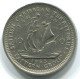 10 CENTS 1965 CARIBE ORIENTAL EAST CARIBBEAN Moneda #WW1184.E.A - Caraibi Orientali (Stati Dei)