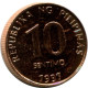 10 CENTIMO 1997 FILIPINAS PHILIPPINES UNC Moneda #M10078.E.A - Filippine